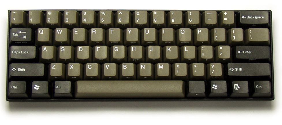 V60 Cherry MX-Brown Switch keyboard image