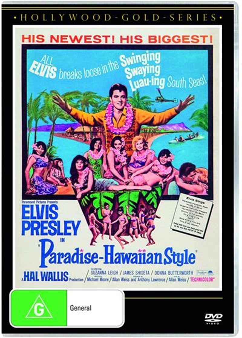 Paradise, Hawaiian Style on DVD image