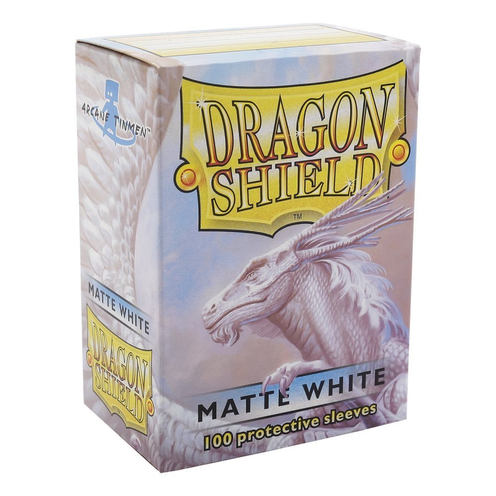 Dragon Shield Matte White Card Sleeves image