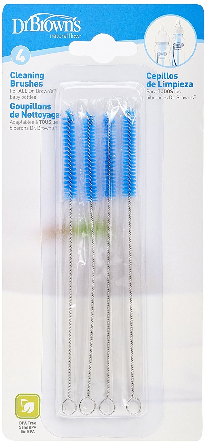 Buy Dr Brown's Bottle Cleaning Brushes 4 Pack at Mighty Ape NZ