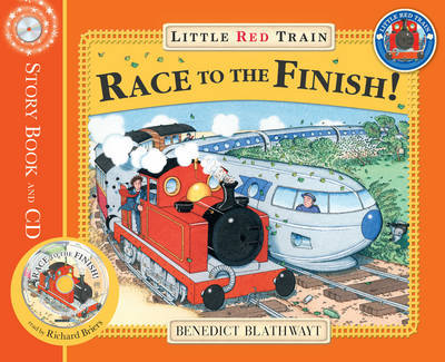 Little Red Train's Race to the Finish by Benedict Blathwayt image