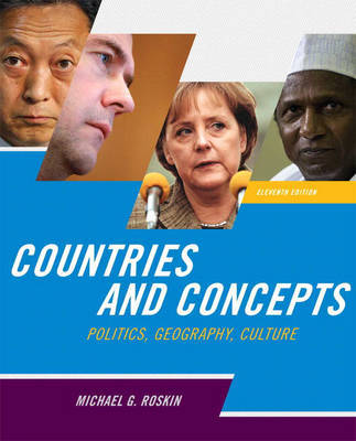 Countries and Concepts: Politics, Geography, Culture on Paperback by Michael G. Roskin