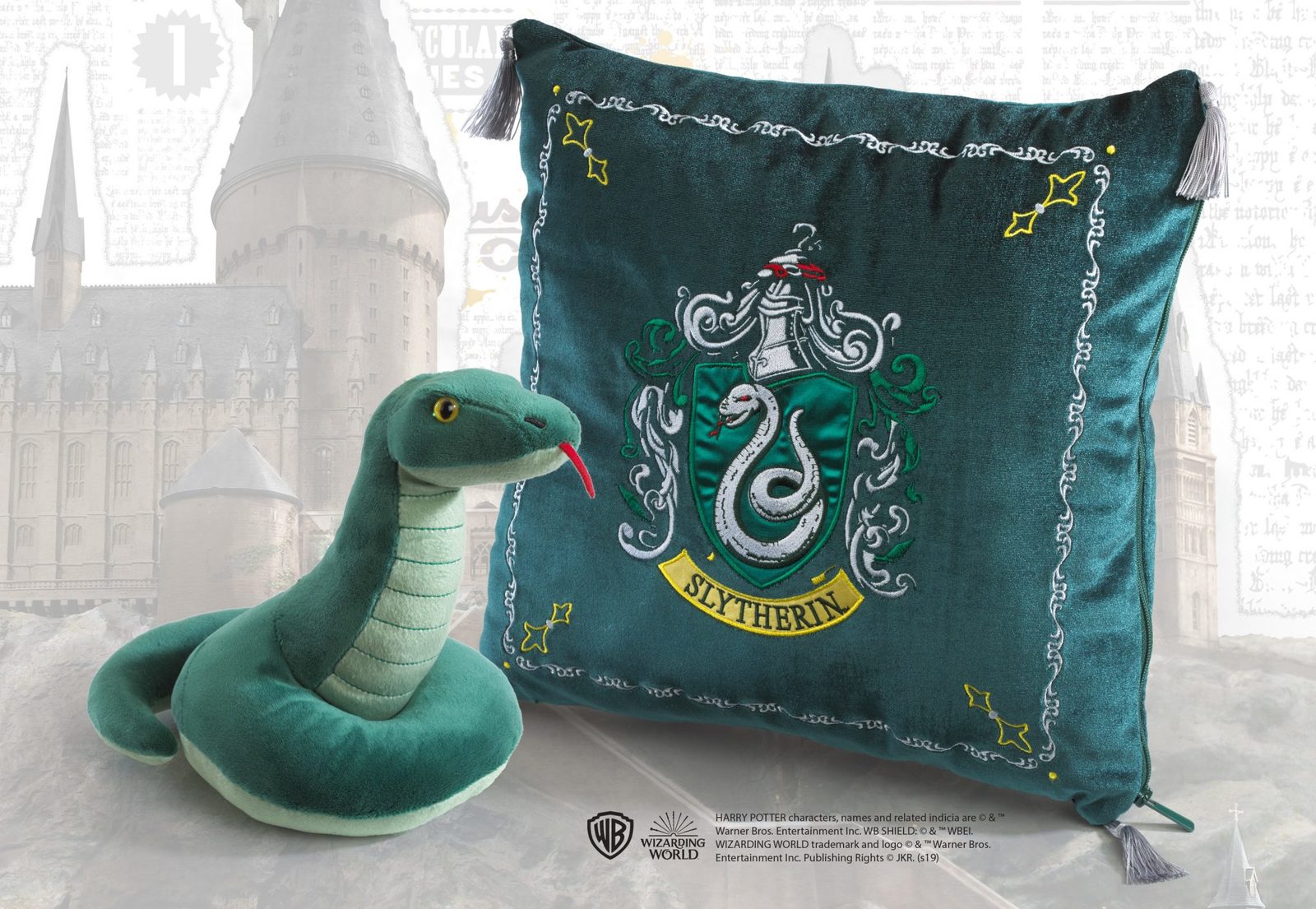 Harry Potter Slytherin House Mascot Plush at Mighty Ape Australia