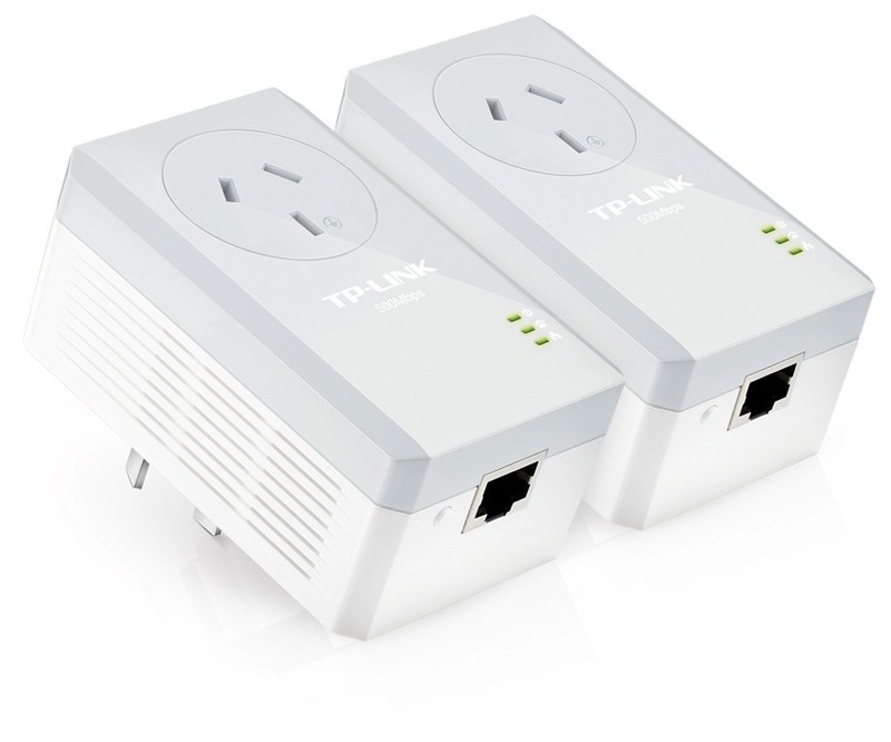 TP-Link AV600 Passthrough Powerline Adapter Starter Kit