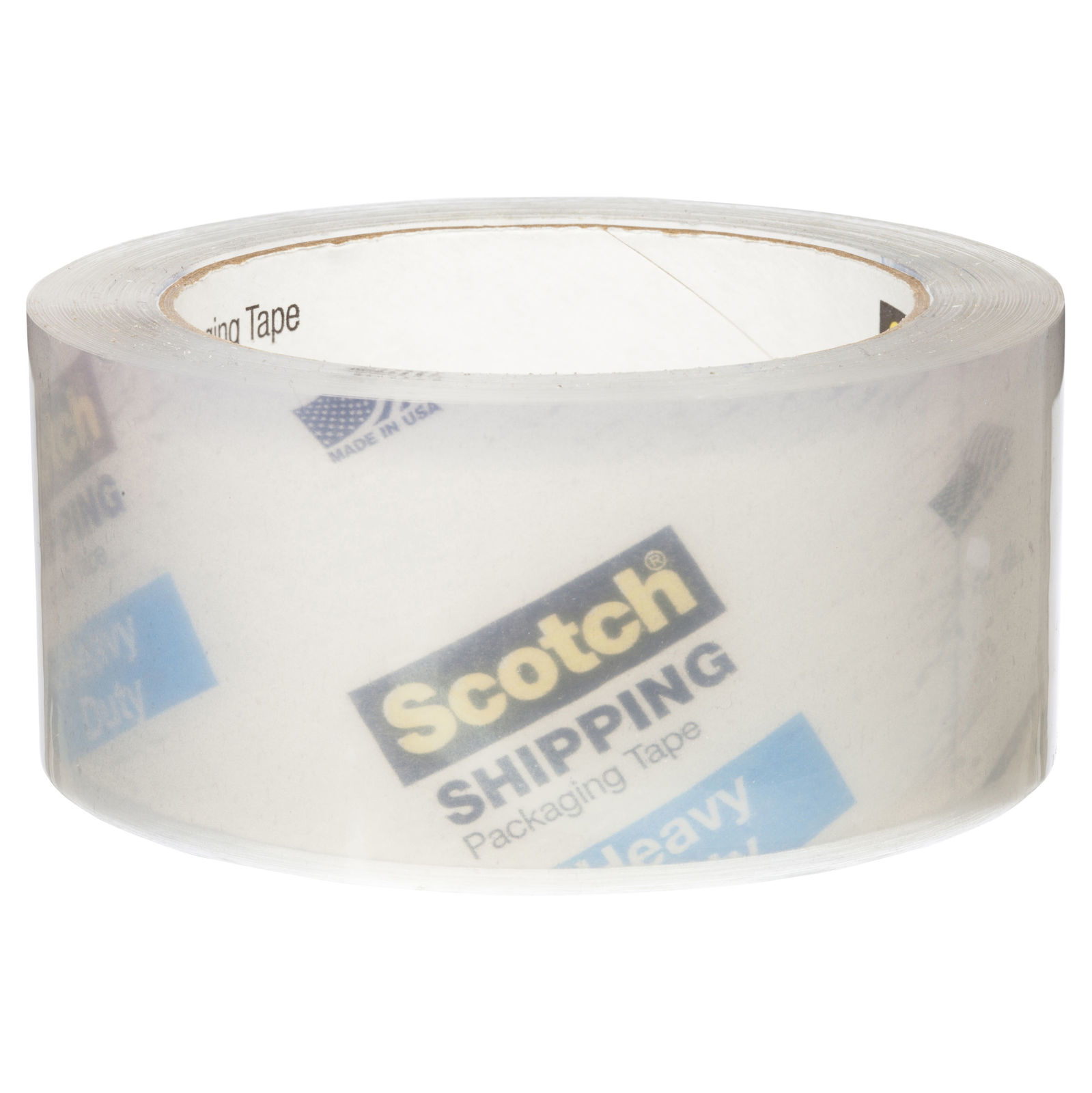 Scotch Heavy Duty Shipping Packaging Tape with Dispenser - Clear (48mm x 20.3m)