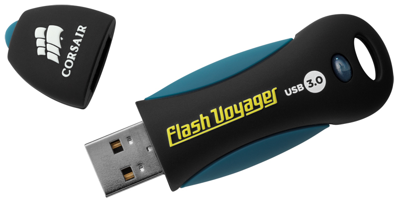 64GB Corsair Flash Voyager USB 3.0 Flash Drive image