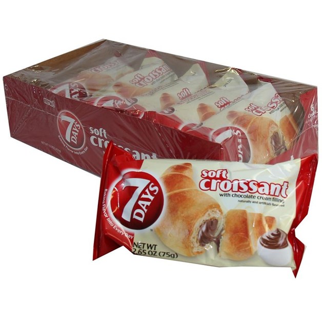 7 Days Soft Chocolate Croissants 75g 7 Days Soft Chocolate Croissants 75g