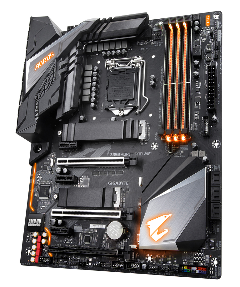 Gigabyte Z390 Aorus Pro WIFI Motherboard image