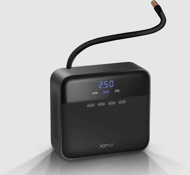 Xiaomi 70Mai Air Compressor Lite Electric Tire Inflator | at Mighty Ape NZ