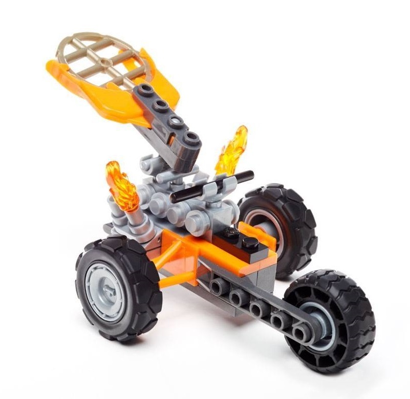Mega Construx: TMNT - Mikey Stealth Tour Trike image