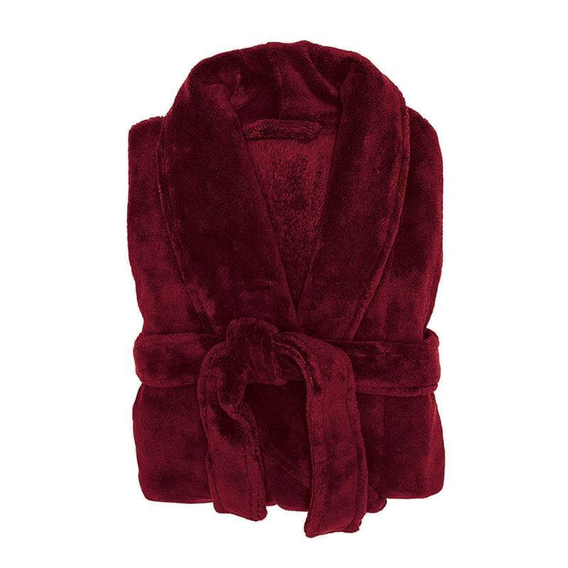 Bambury: Merlot Microplush Robe (Large/Extra Large)