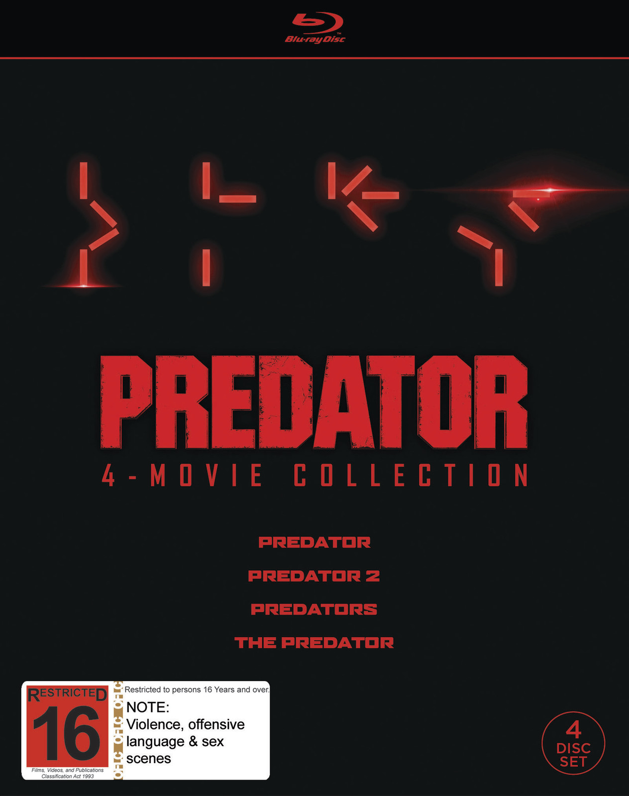 Predator 1-4 Boxset on Blu-ray image
