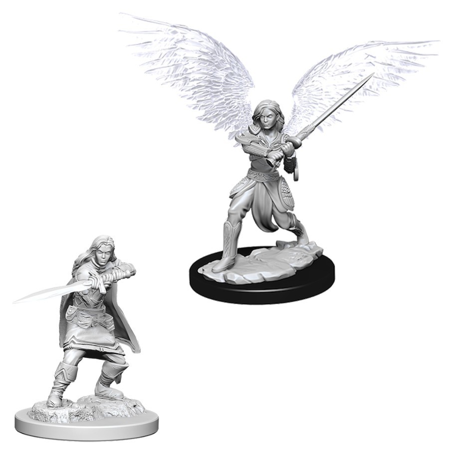 D&D Nolzurs Marvelous: Unpainted Miniatures - Female Aasimar Fighter image
