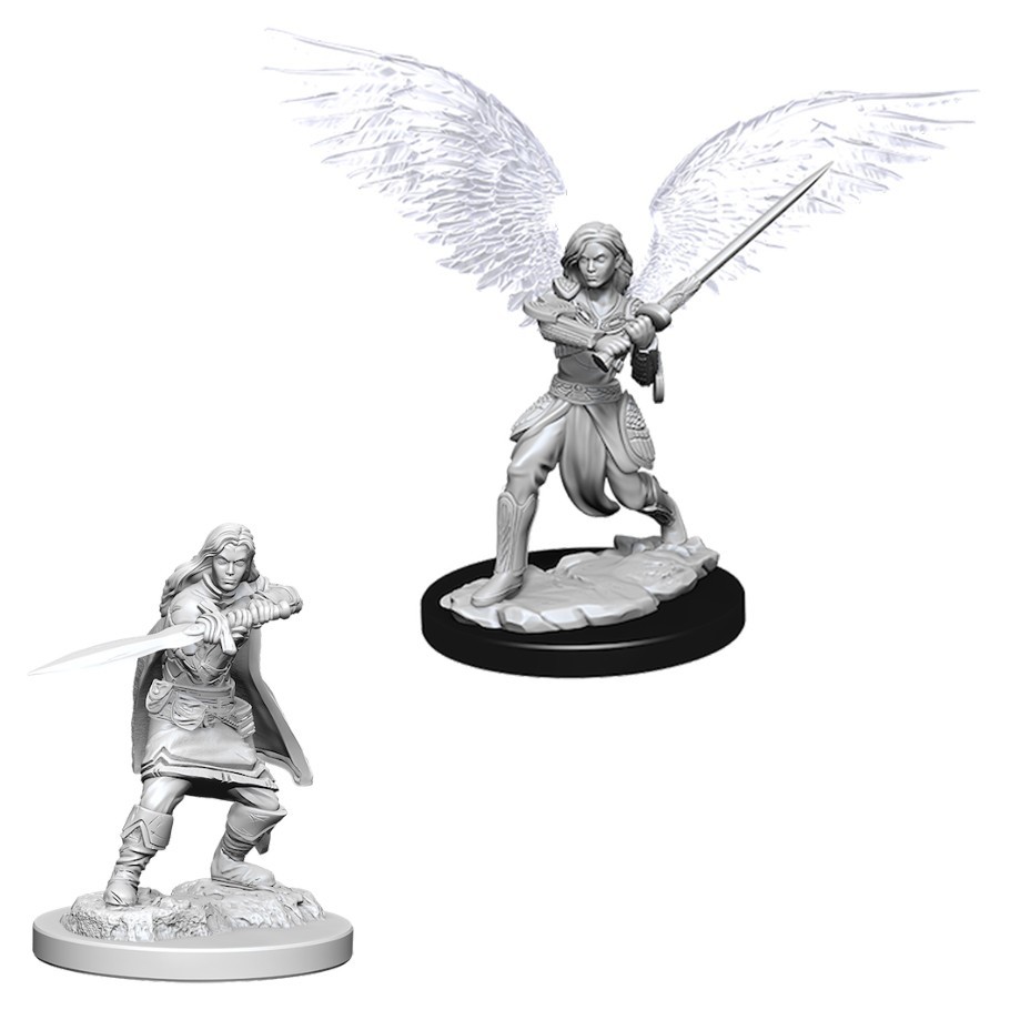 D&D Nolzurs Marvelous: Unpainted Miniatures - Female Aasimar Fighter