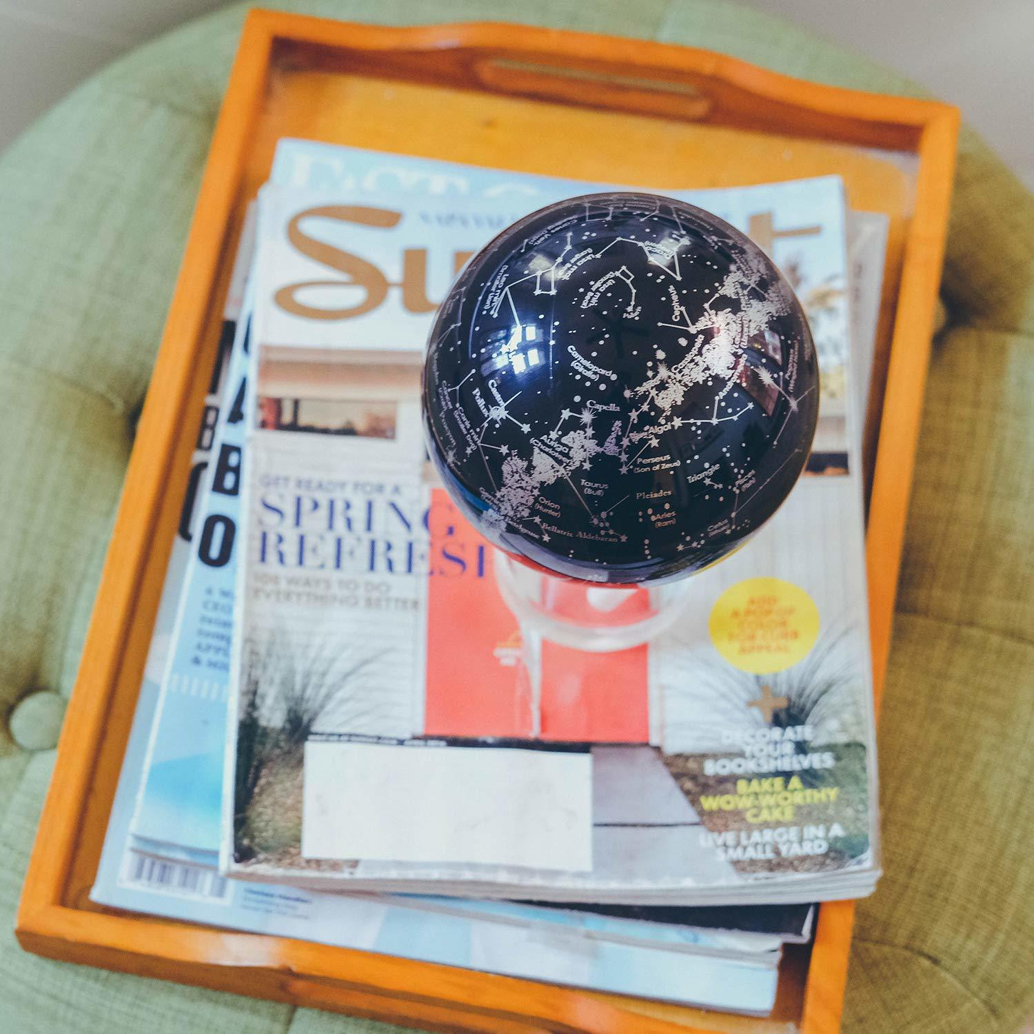 MOVA: Self Rotating Globe - Silver Constellation in Blue (11.5cm) image
