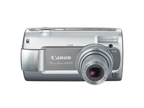 Canon A470 7.1Mp 3.4X Optical Digital Camera + FREE 1gig Memory Card and Carry Case image