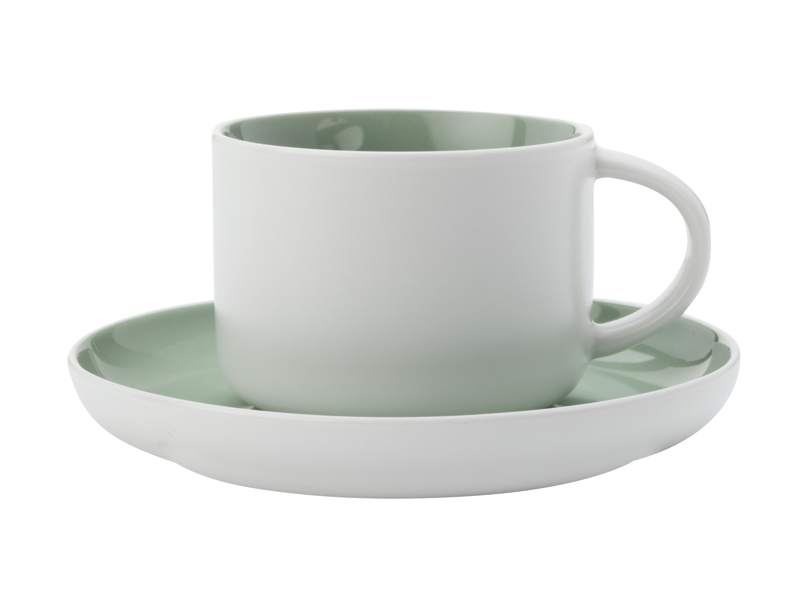 Maxwell & Williams - Tint Tea Cup & Saucer Mint (250ml) image