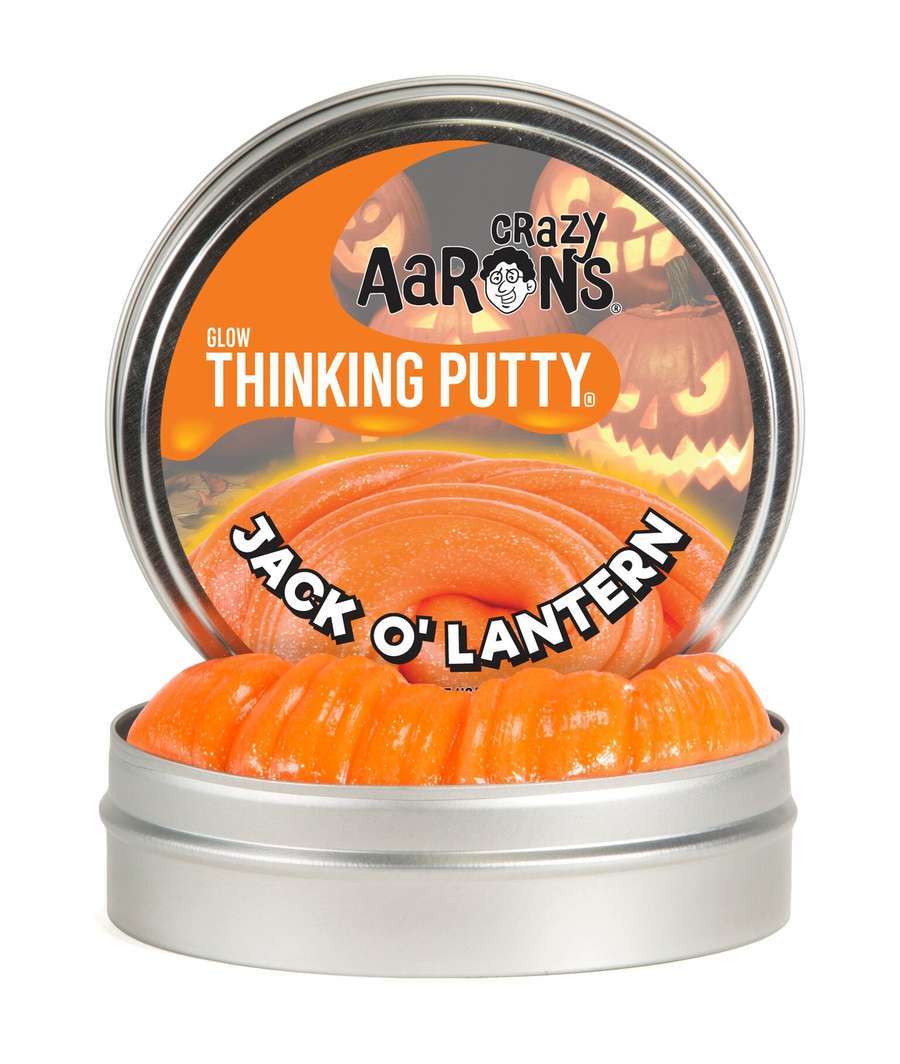 Crazy Aaron's Thinking Putty: Halloween - Jack O'Lantern image