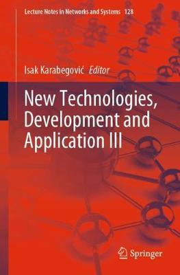 New Technologies, Development and Application III image