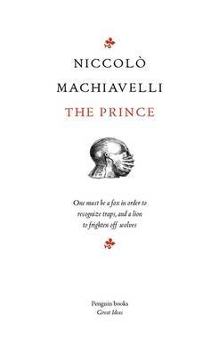 The Prince by Niccolo Machiavelli image