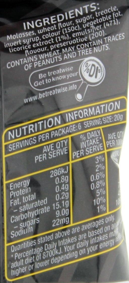 Fyna 1 Metre of Licorice 120g 20 pack at Mighty Ape NZ