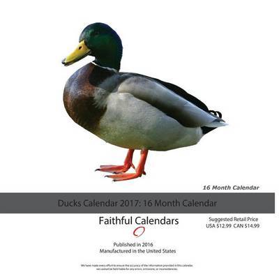 Ducks Calendar 2017 on Paperback by David Mann