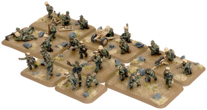 Flames of War: Afrika Korps - Rifle Platoon (25pc) image