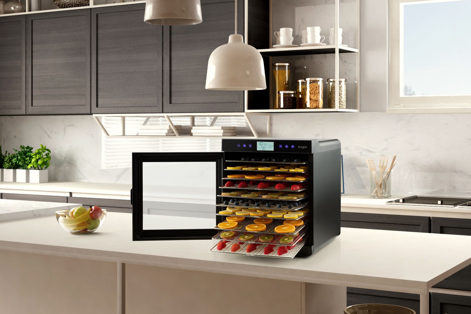 Buy Kogan 10 Tray Food Dehydrator at Mighty Ape NZ