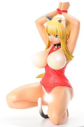 R18 1/6 Akira-chan School Swimsuit (Hiyakeato Cat Ear Ver.) PVC Figure image