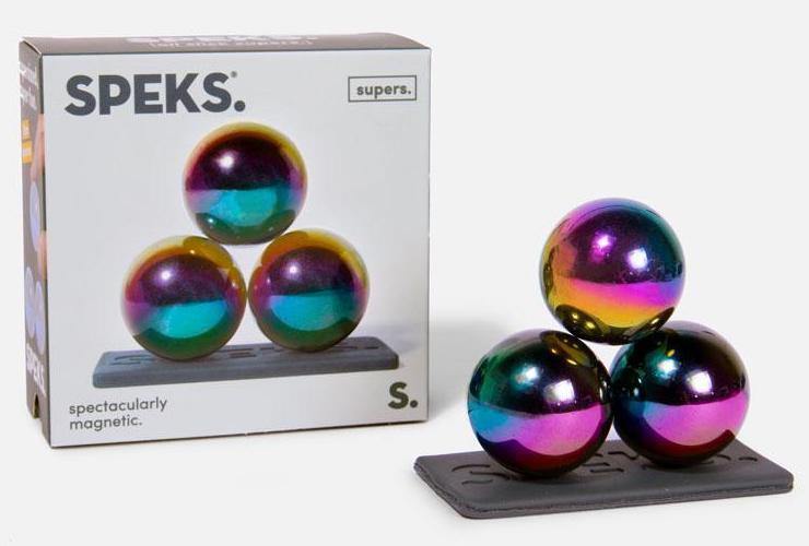 Buy Speks Balls Desk Toy Supers (Oil Slick) 3pk at Mighty