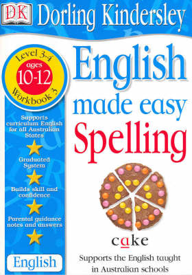 English Made Easy: Spelling: Level 3-4, Workbook 3 by Dorling Kindersley image
