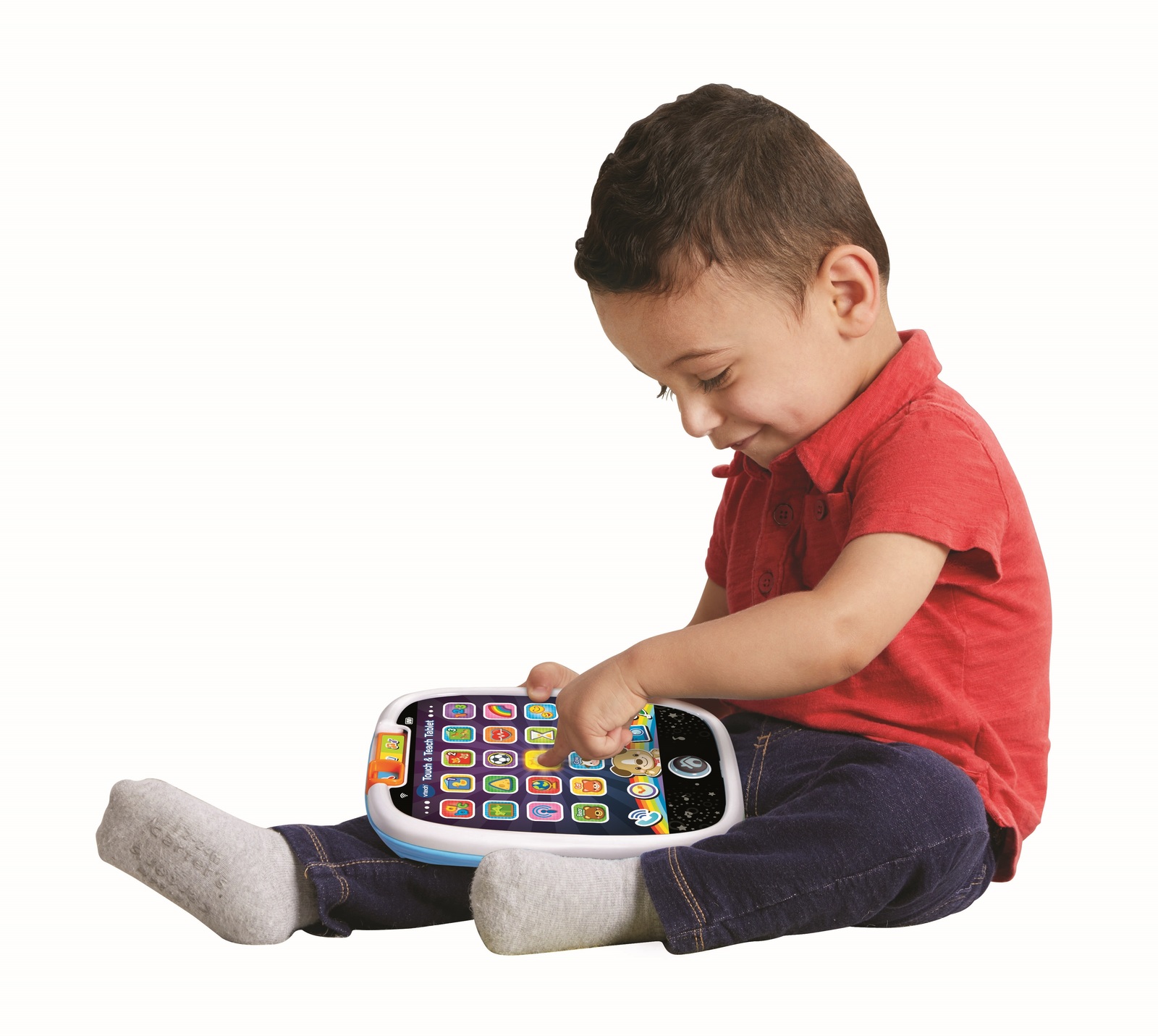 Vtech: Touch & Teach Tablet - Blue image