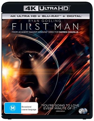 First Man on UHD Blu-ray image