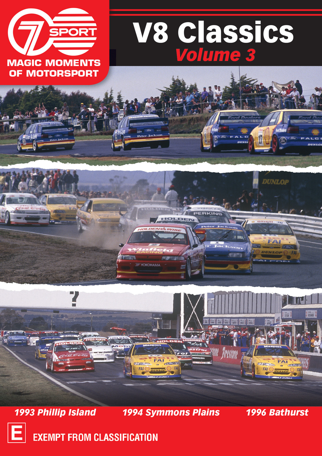 Magic Moments Of Motorsport: V8 Classics Volume 3 on DVD