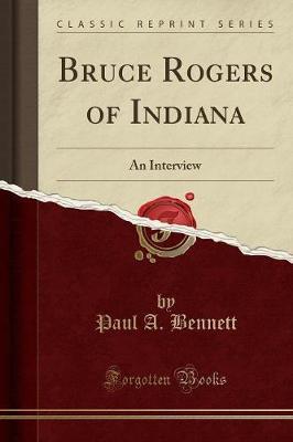 Bruce Rogers of Indiana by Paul A. Bennett image