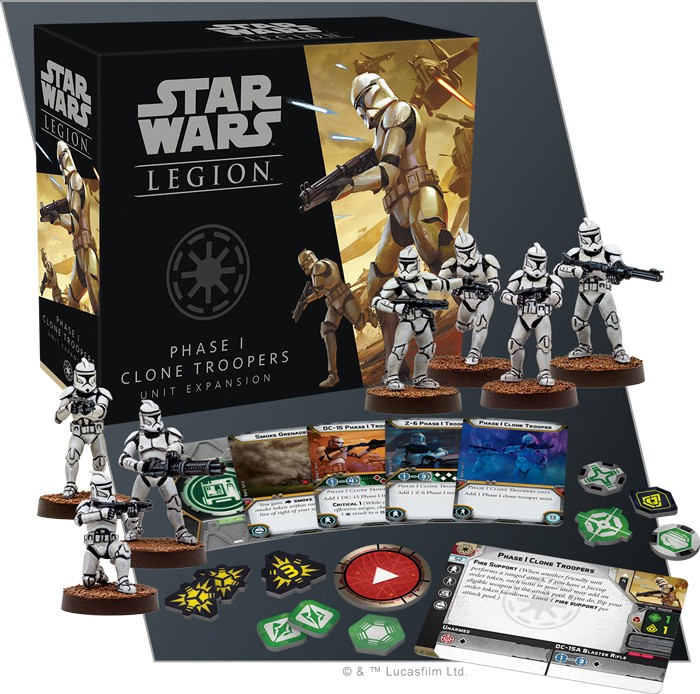 Star Wars Legion: Phase I Clone Troopers Unit Expansion image