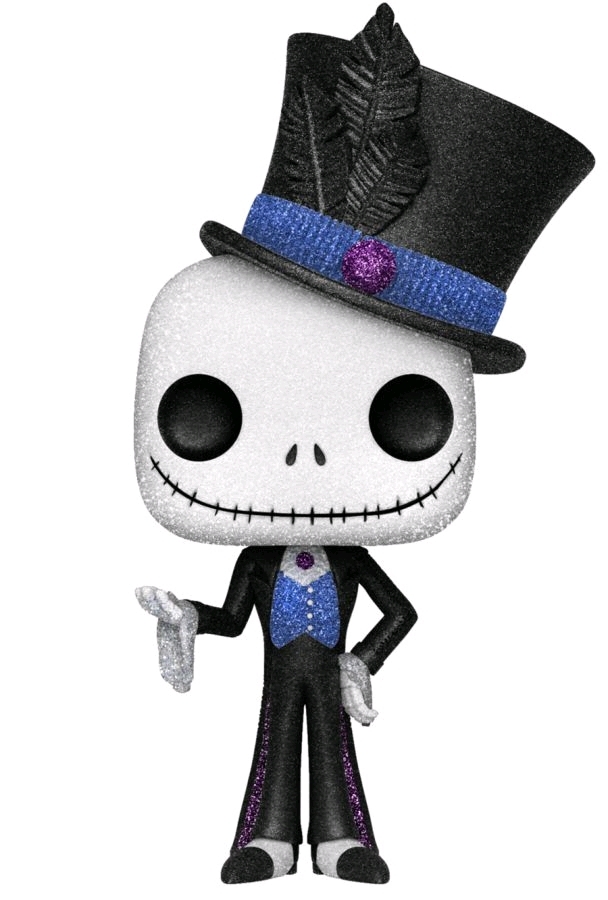 Nightmare Before Christmas - Dapper Jack Skellington (Diamond Glitter) Pop! Vinyl Figure image