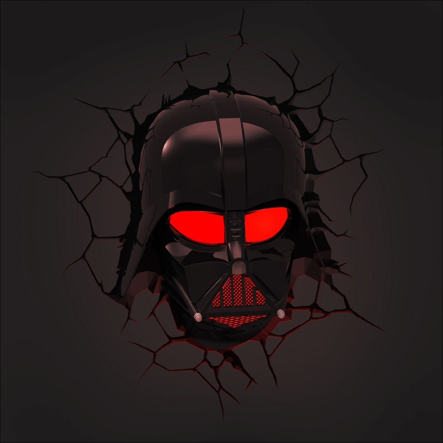 3D Deco Night Light - Star Wars Darth Vader Helmet