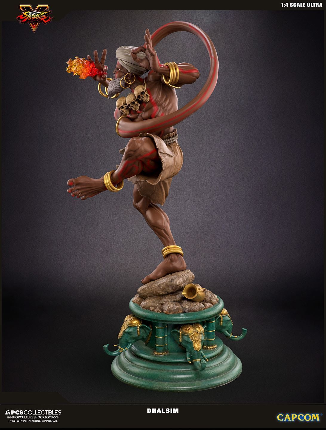 Streetfighter V - Dhalsim 1:4 Scale Statue image