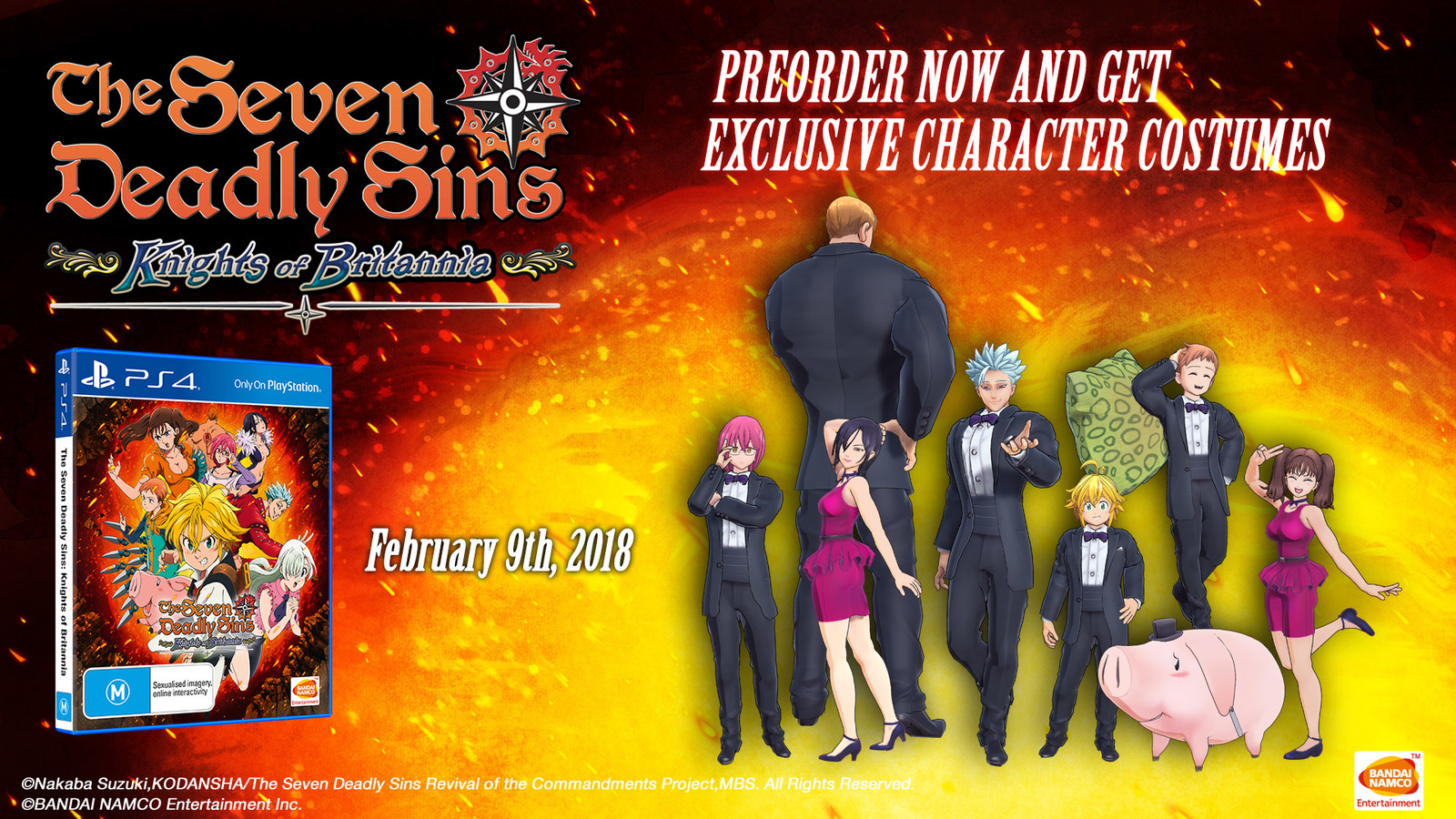 The Seven Deadly Sins: Knights of Britannia for PS4 image