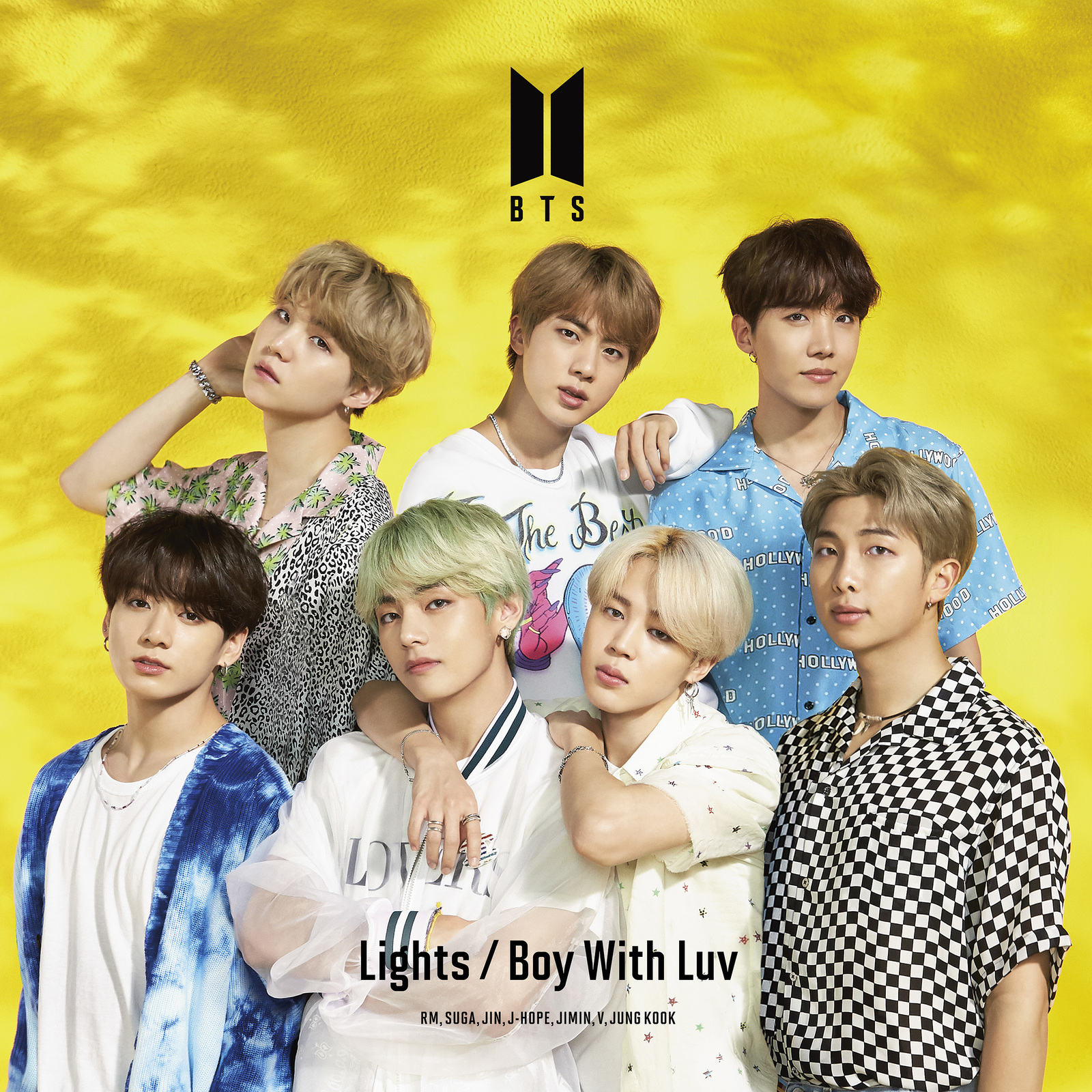 Lights / Boy With Luv - Limited Edition (C) on CD by BTS