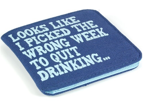 Wrong Week To Quit Drinking - Airplane Wallet