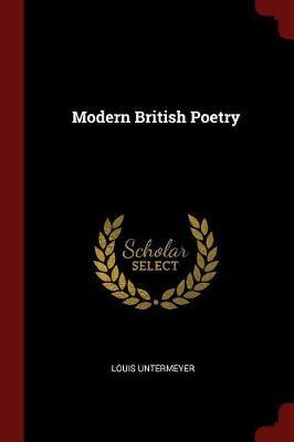 Modern British Poetry image