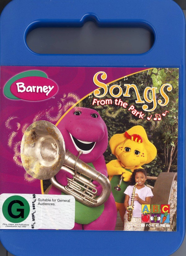 Barney - Songs From The Park on DVD image