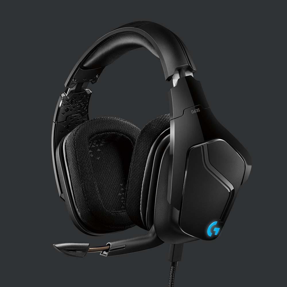 Logitech G635 7.1 Surround Sound Lightsync Gaming Headset for PC image