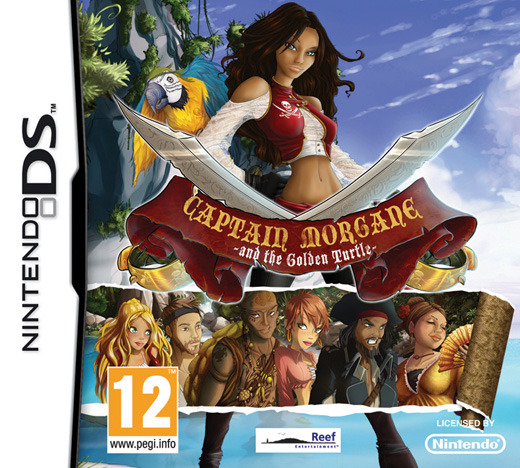 Captain Morgane and the Golden Turtle on DS