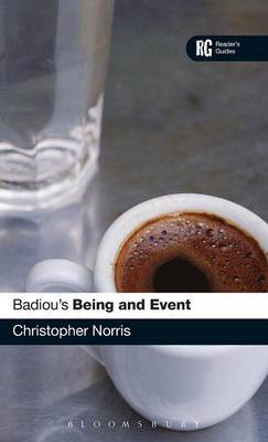 Badiou's "Being and Event" by Christopher Norris image