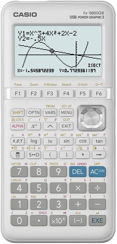 Casio: FX9860GIII - Graphic Calculator (White)