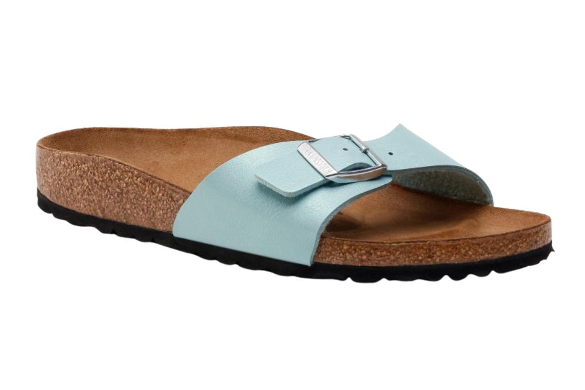 birkenstock madrid graceful faded aqua
