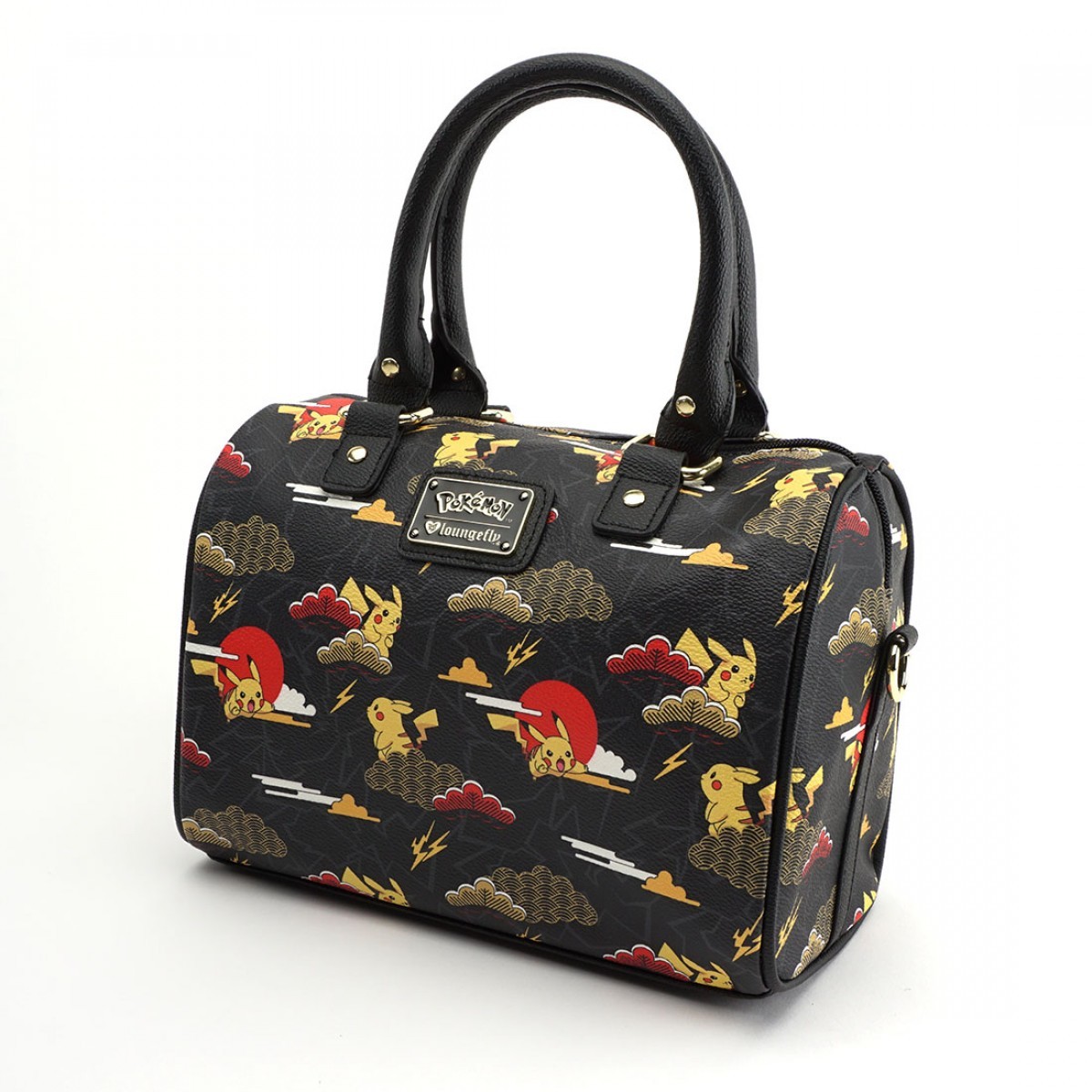 Loungefly Pokemon Pikachu Cloud Print Duffle Bag image